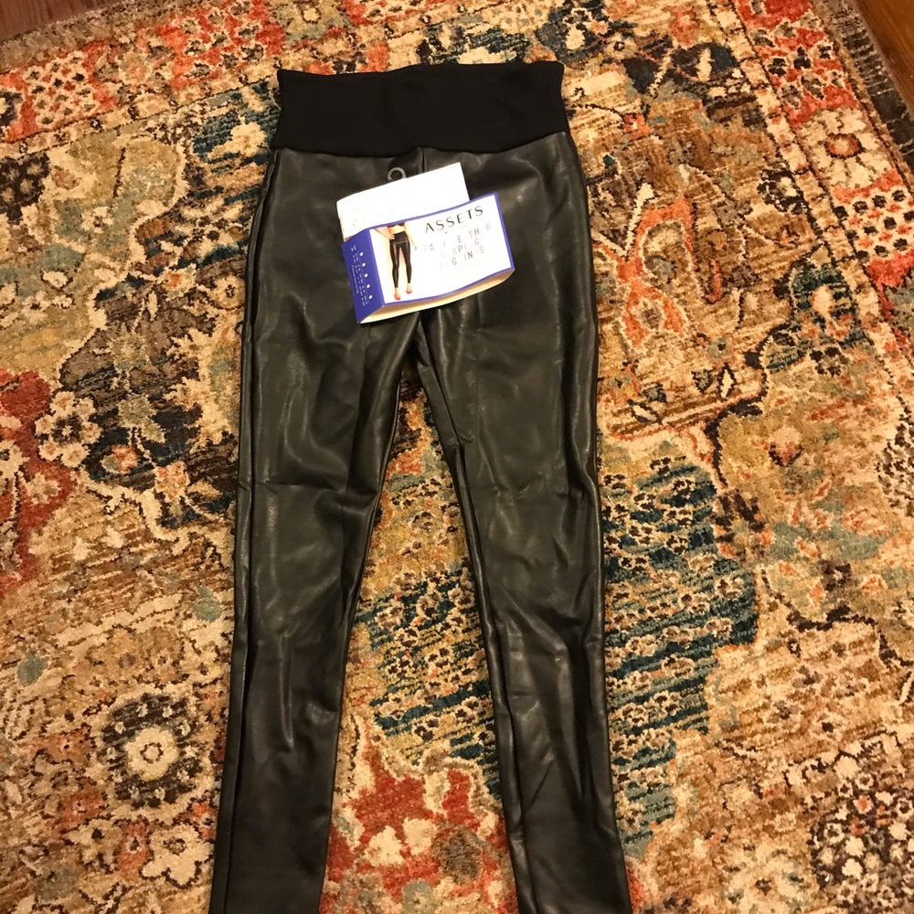 Spanx faux leather leggings